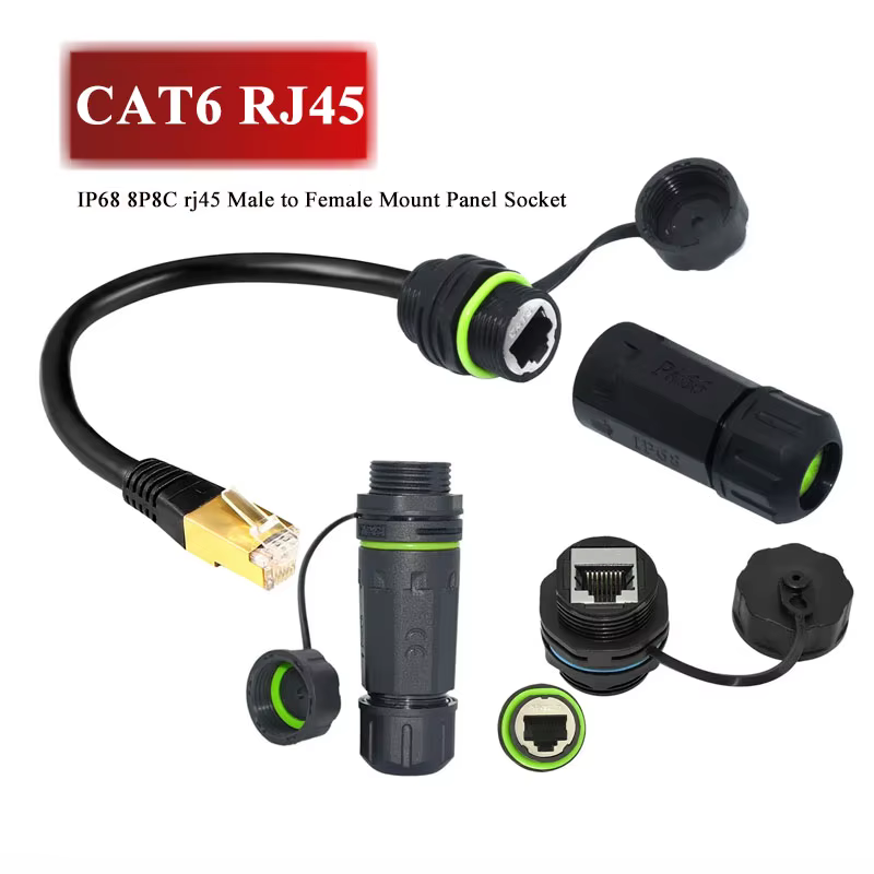 Waterproof CAT6 RJ45